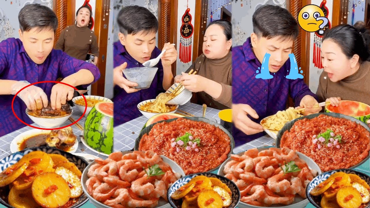 Vợ tôi phát hiện ra tôi giấu thịt, và đã tráo đổi chỗ khác khi tôi không để ý.#cuoncuoncon