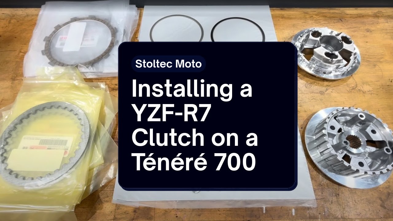 Установка проскальзывающего сцепления YZF-R7 на Ténéré 700