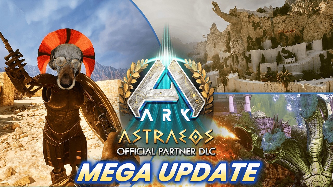 ECCO la NUOVA ASTRAEOS/MEGA UPDATE/Ark Survival Ascended