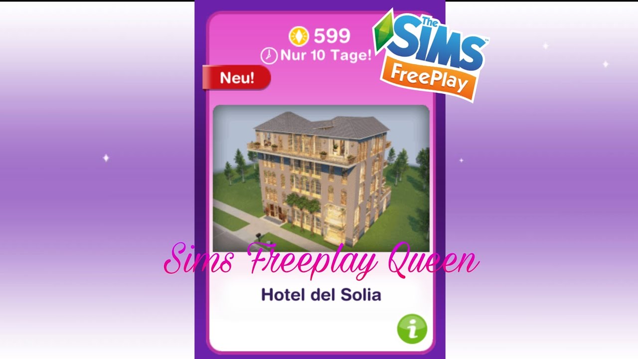HOTEL DEL SOLIA #simsfreeplay #thesimsfreeplay #building #gaming #gameplay #games 