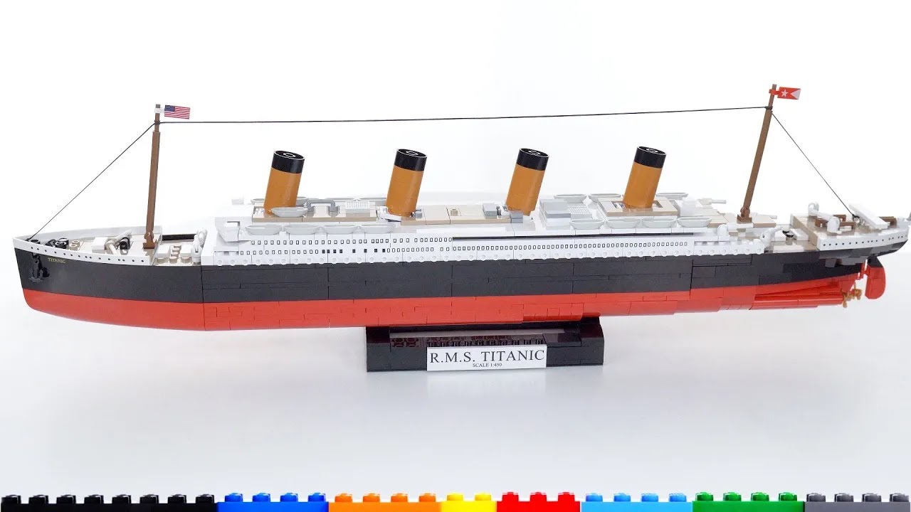 COBI RMS Titanic 1:450 scale Executive Edition set review! 24