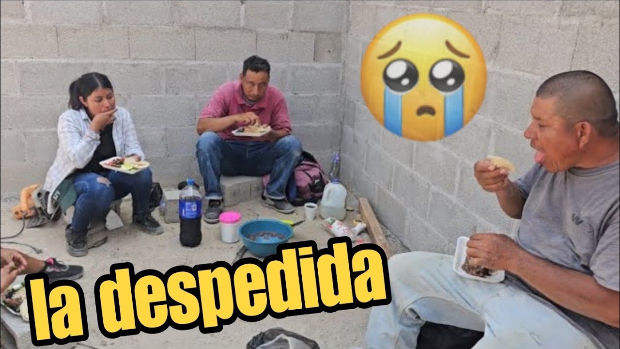 Así fue como le dimos la despedida a los albañiles hasta aquí llegaron 🏠😰