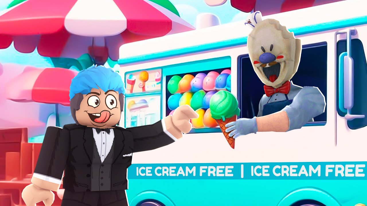 Escape Ice Cream Truck | Roblox | DON'T TRUST STRANGERS GIVING FREE ICE CREAM