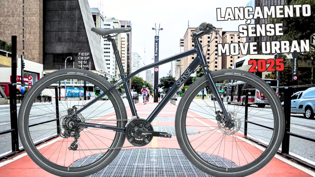 Lançamento Bicicleta Sense Move Urban 2025 - A Urbana que já era boa ficou ainda melhor!