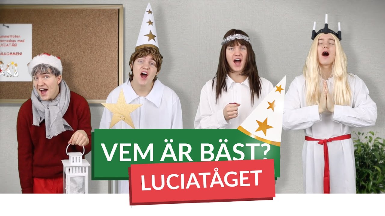 Vem &auml;r b&auml;st? #LUCIAT&Aring;GET
