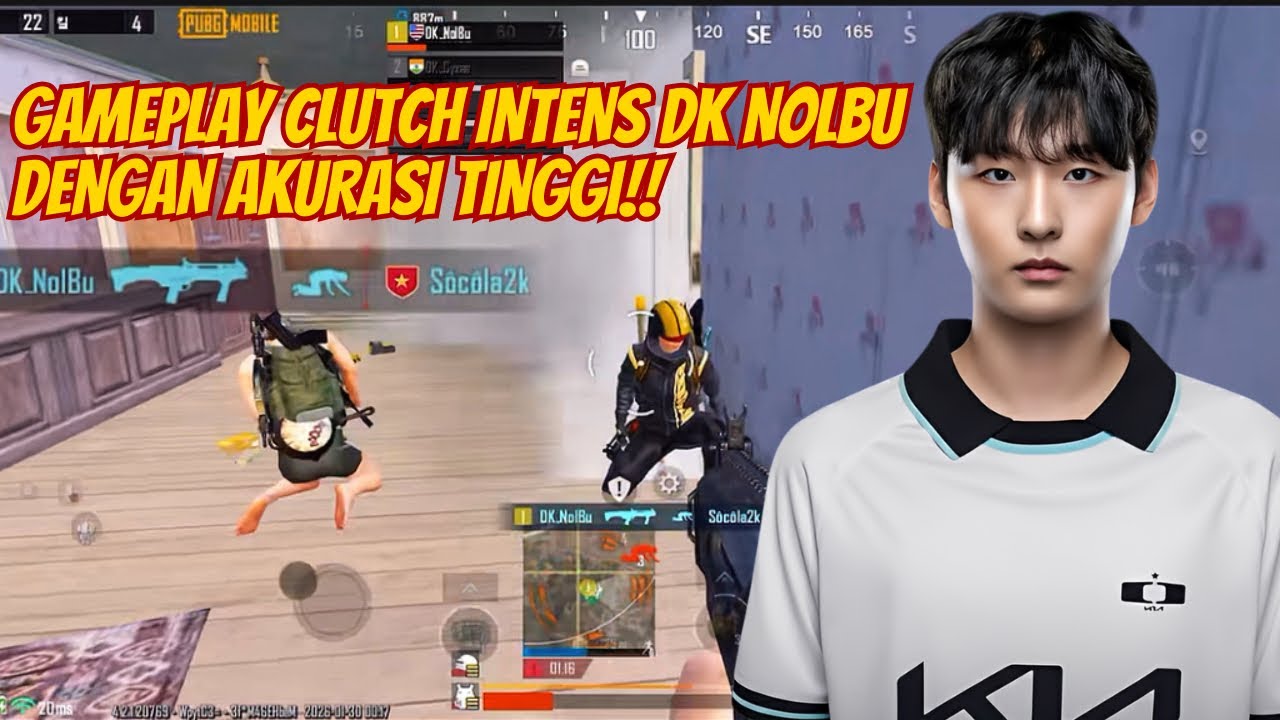 KETENANGAN & PRESISI‼️ GAMEPLAY CLUTCH DK NOLBU DI UR 🥶😱 #pubgmobile 