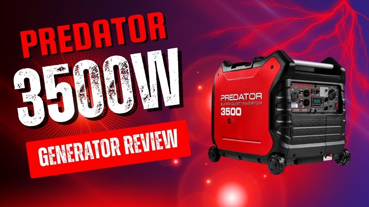 Полная распаковка, настройка и обзор генератора Predator 3500