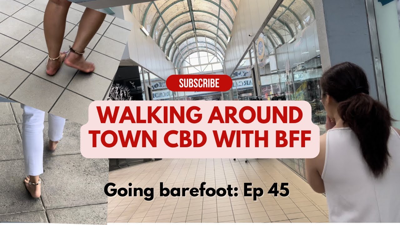 Going barefoot: Ep 45 | 2 Crazy ladies walking down the streets lol plus Shopping at K-Mart