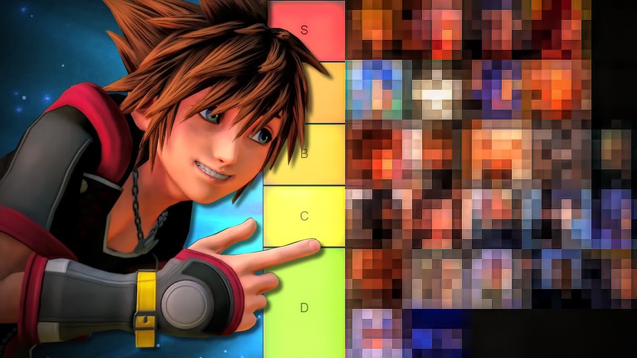 The ULTIMATE Kingdom Hearts Character Tier List