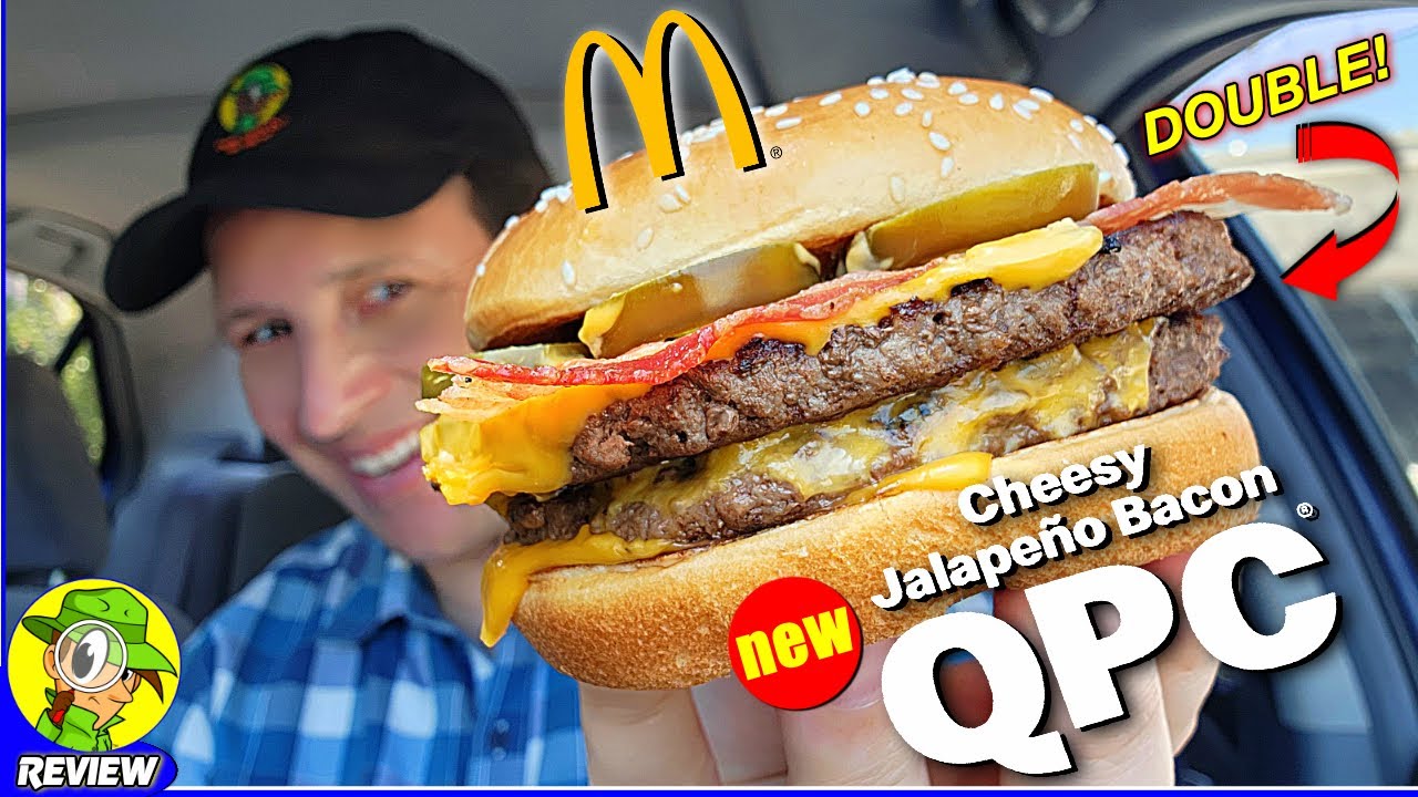 McDonald's® DOUBLE CHEESY JALAPEÑO BACON QPC® ✌️??️?? ⎮ Посмотрите