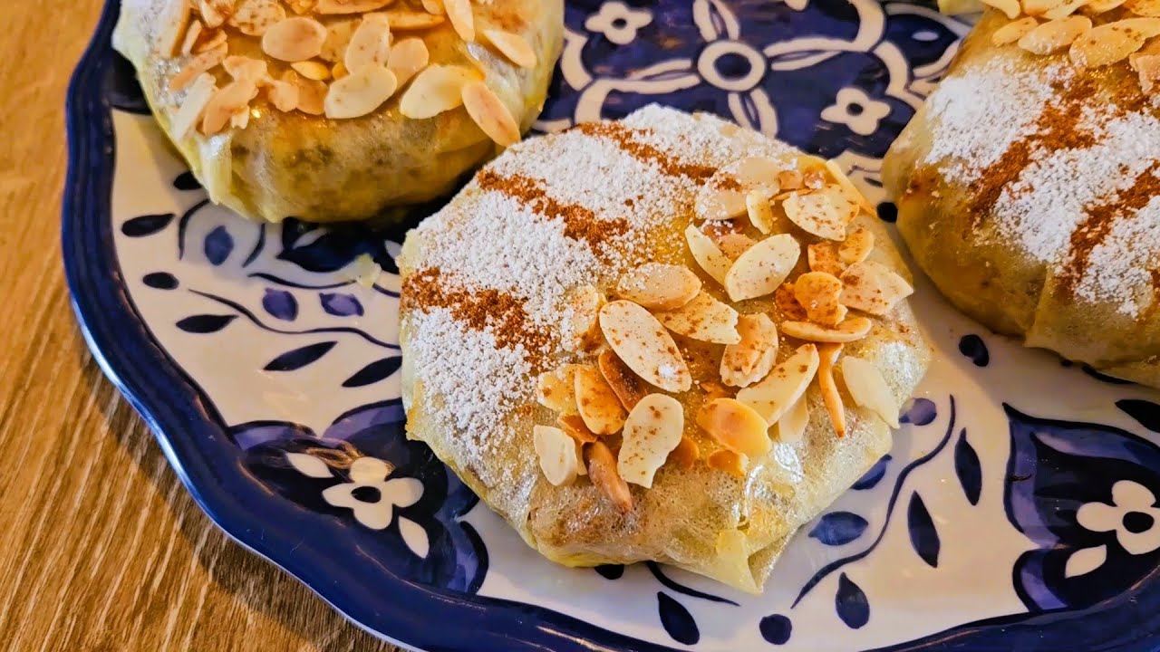 Mini pastillas au poulet/Mini chicken bastilla - Recette macoraine