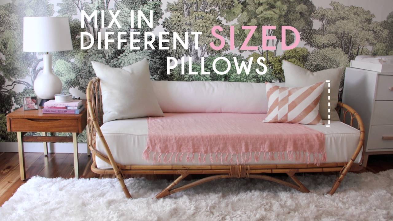 How To Style a Twin Bed Like a Sofa