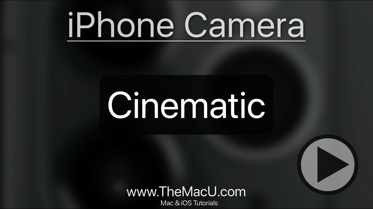 Как снимать и монтировать кинематографическое видео на iPhone! Настройка точки фокусировки и глуб...