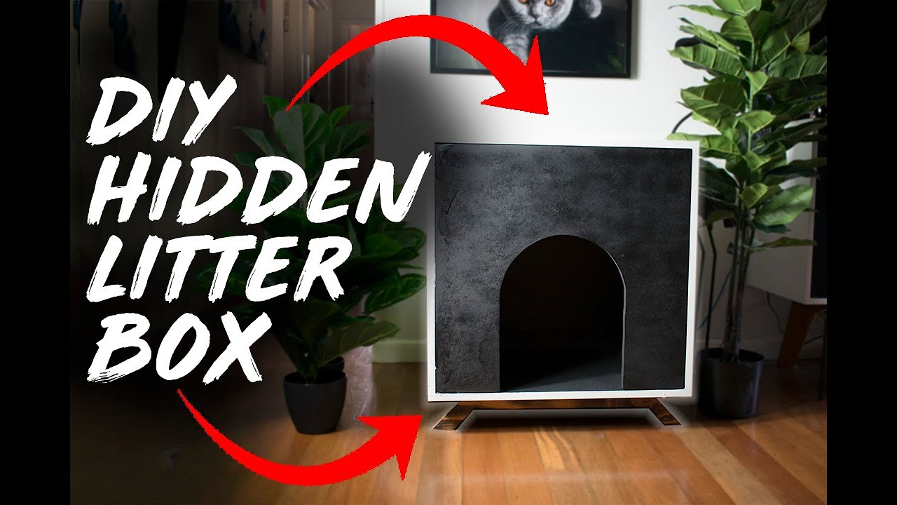 DIY Cat Litter Box Cover