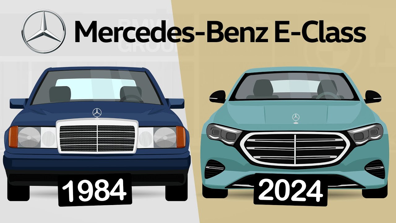 От W124 до W213: захватывающая история и эволюция Mercedes-Benz E-класса