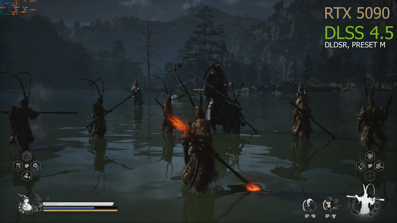DLLS 4.5 Black Myth Wukong RTX 5090 PRESET-M DLDSR