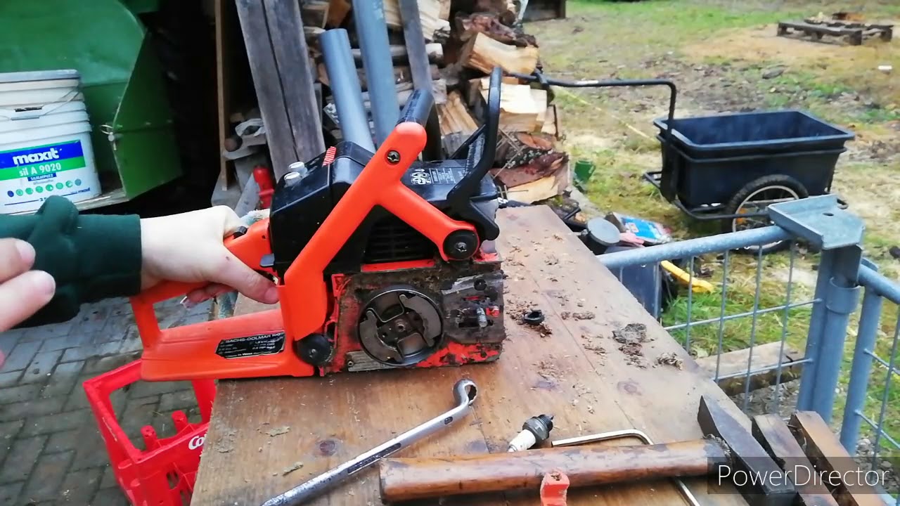 Sachs Dolmar 100/Dolmar ps 340 Kupplung Wechseln b.z.w wegbauen