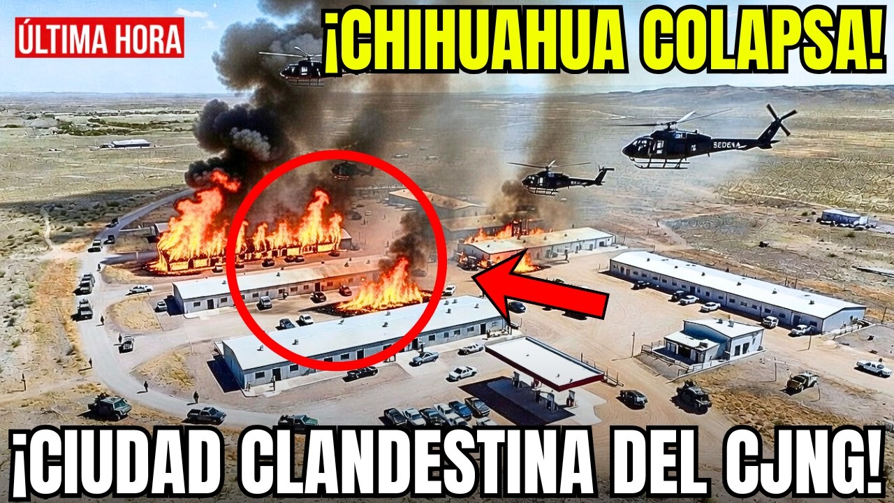 🇲🇽🚨CHIHUAHUA COLAPSA: SEDENA DESCUBRE 