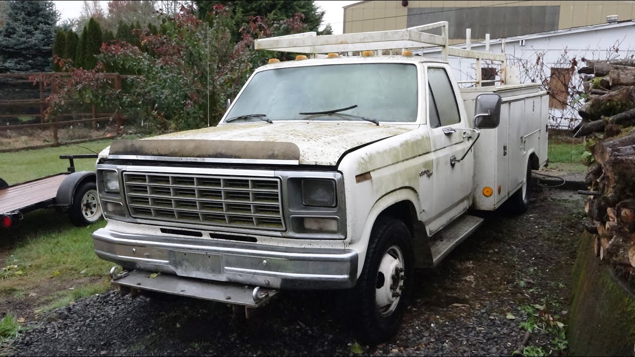 Rescued 1980 F-350 Service Truck - Will It Start, Run and Drive?