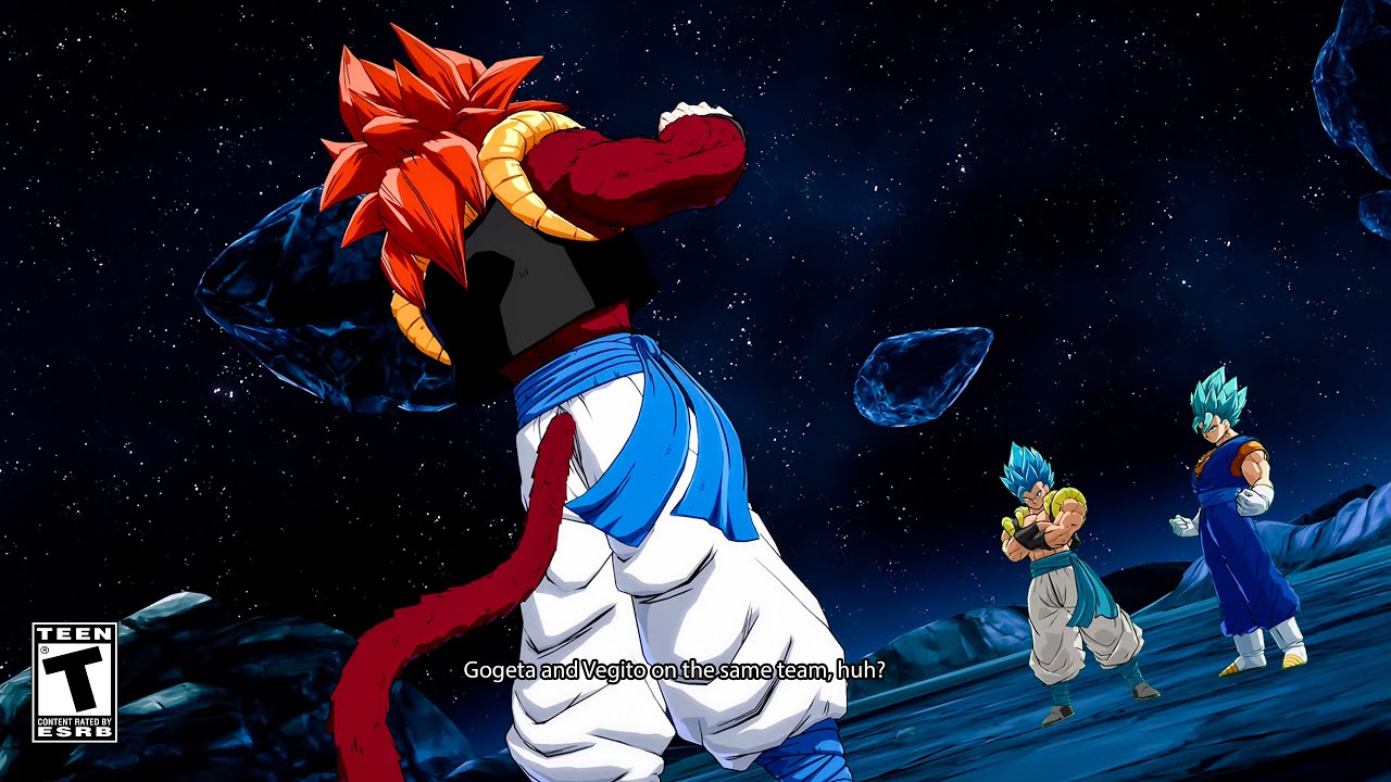 SSJ4 Gogeta встречает другие сочетания! DRAGON BALL FighterZ SSj4 Gogeta: все взаимодействия и ун...