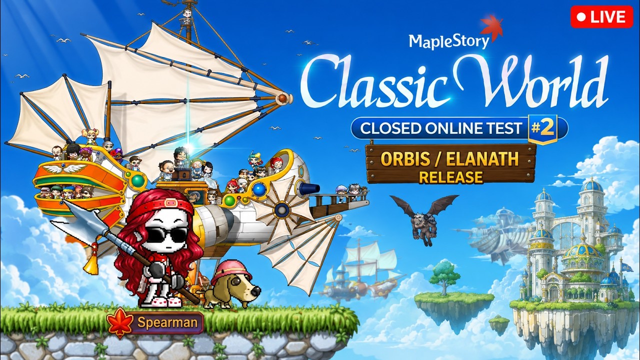 MapleStory Classic World - #2 Closed Online Testing PTBR [DAY4]