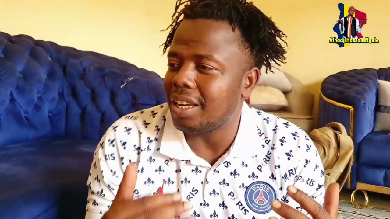 Alhadj Hassan Ngele Akhidé comédien tchadien théâtre Tchad Wus_Fun prod