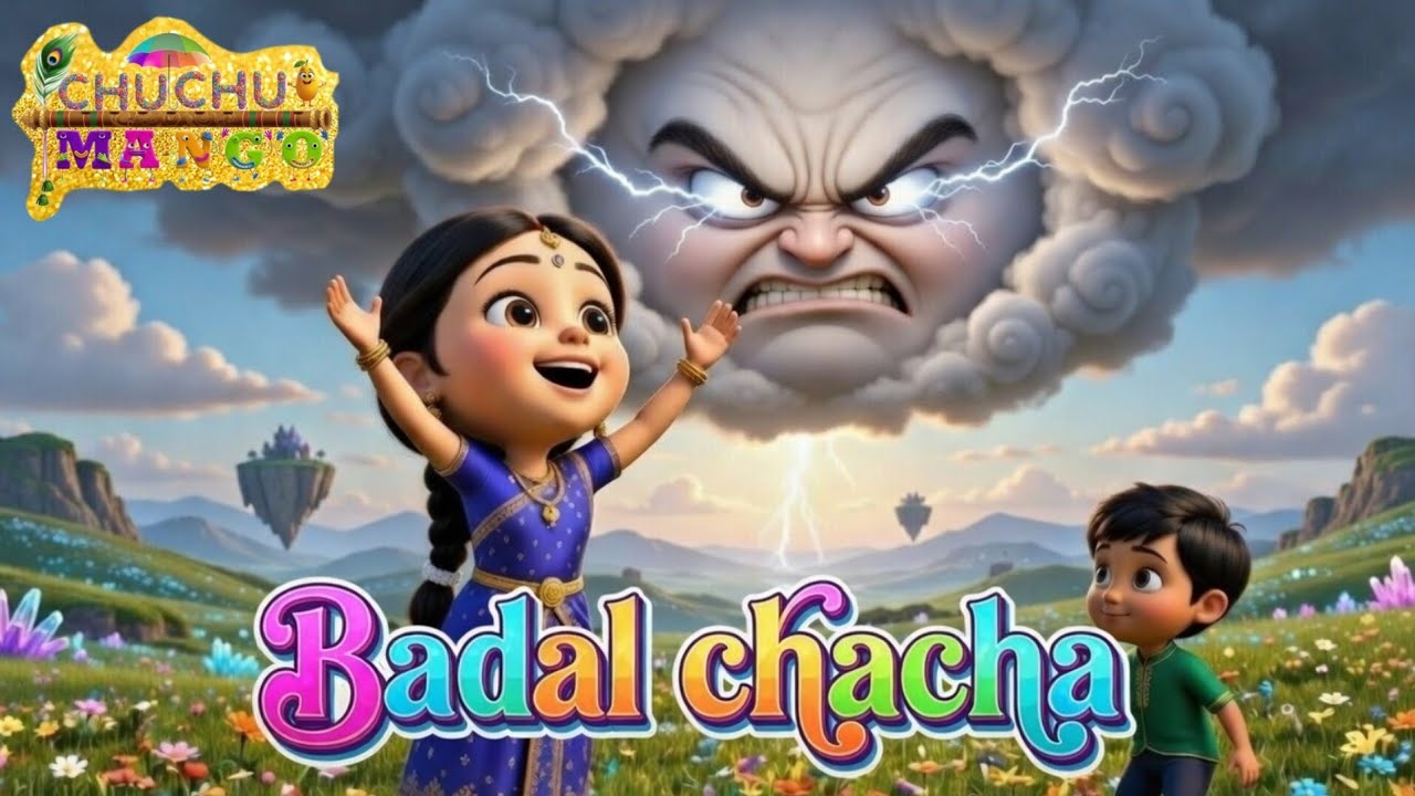Badal chacha - बादल चाचा क्यों हो तुम गुस्से में | Badal Chacha mix Hindi kids Nursery rhymes Songs