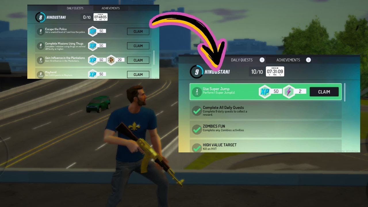 How to Complete all the Daily Quests in Gangstar new orleans #gangstarneworleans