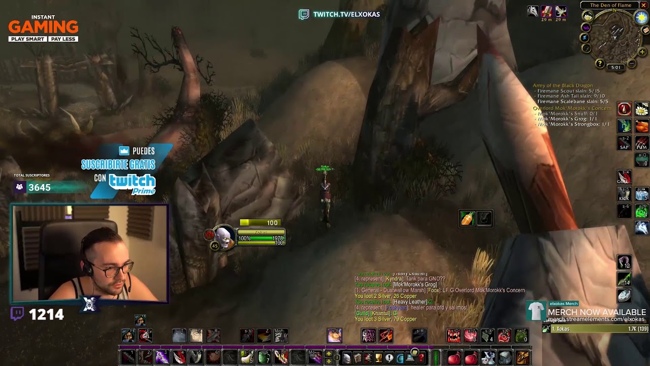 🔴 [WoW Classic] LEVEANDO EL ROGUE A FUEGO #12