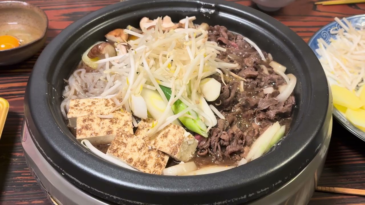 すき焼き。Sukiyaki