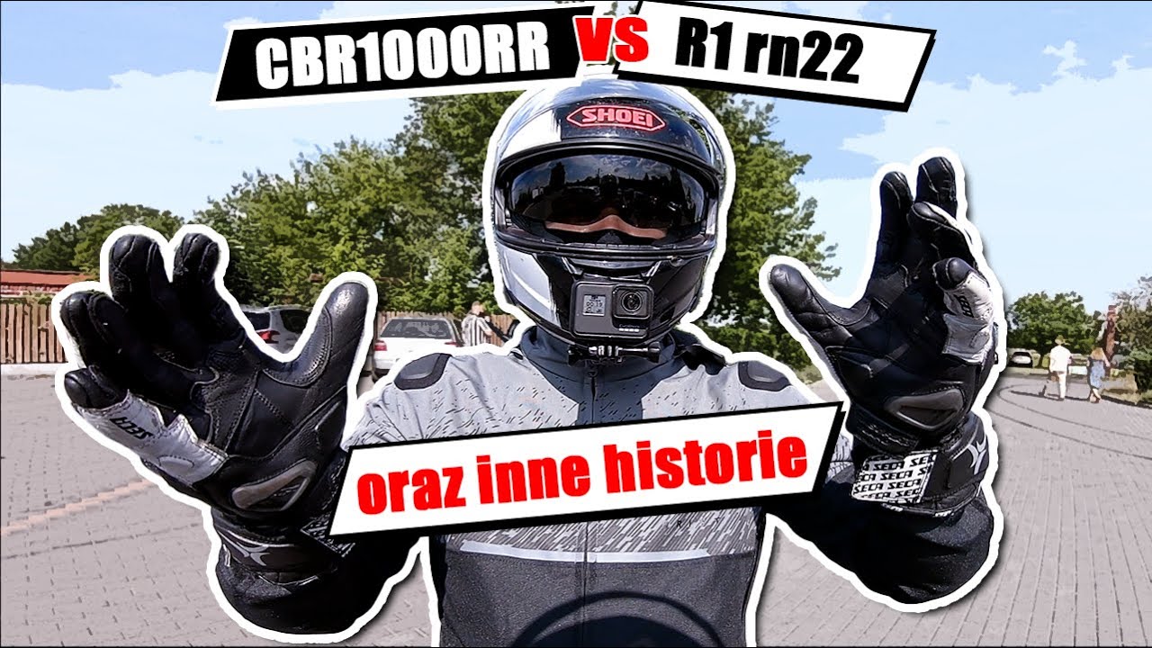 Yamaha R1 rn22 vs Honda CBR1000RR oraz inne historie z @Wizard  - CMV 259 motovlog