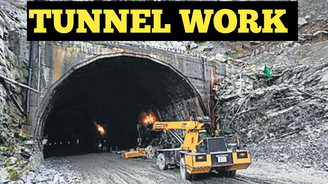 Longest Tunnel Work | Mega Tunnel project |Tunnel construction method | big tunnel | English