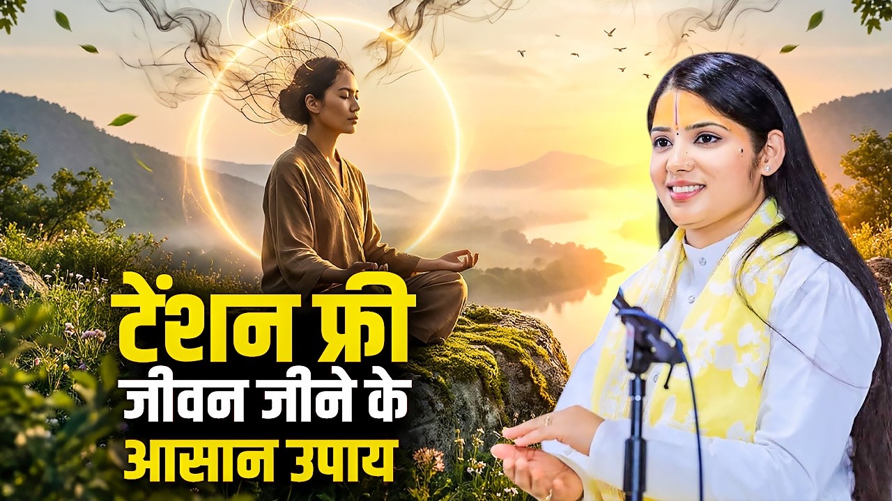 टेंशन फ्री जीवन जीने के आसान उपाय  Devi Pratibha Ji | Sadhna TV