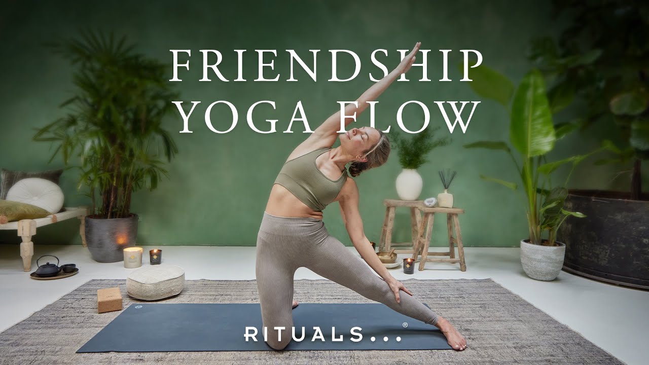 Fun Partner Yoga Flow for Friends (45-minutes) | Rituals