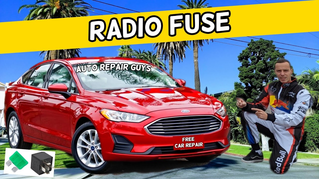 Предохранитель магнитолы Ford Fusion 2013 2014 2015 2016 2017 2018 2019 2020