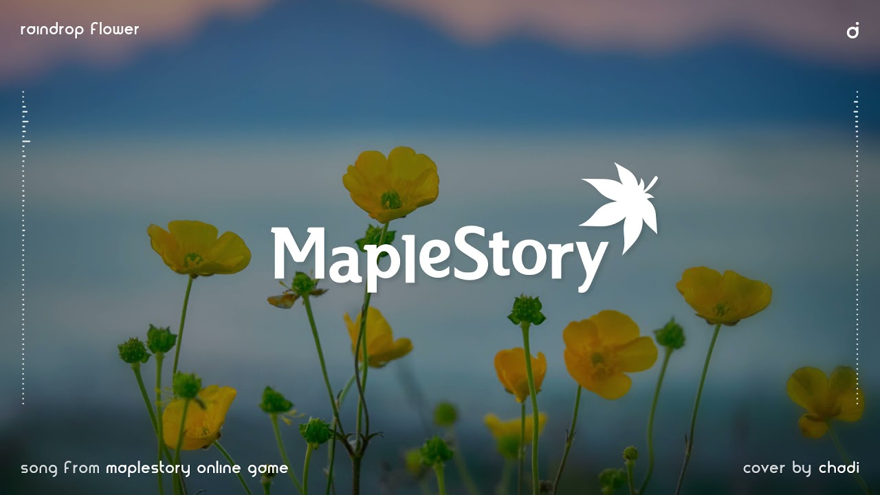 [ASMR BGM] 🌷🌙메이플스토리 에레브 - 잠든 저녁의 수련의숲🌙🌷(Maplestory Ereve Raindrop Flower bgm)