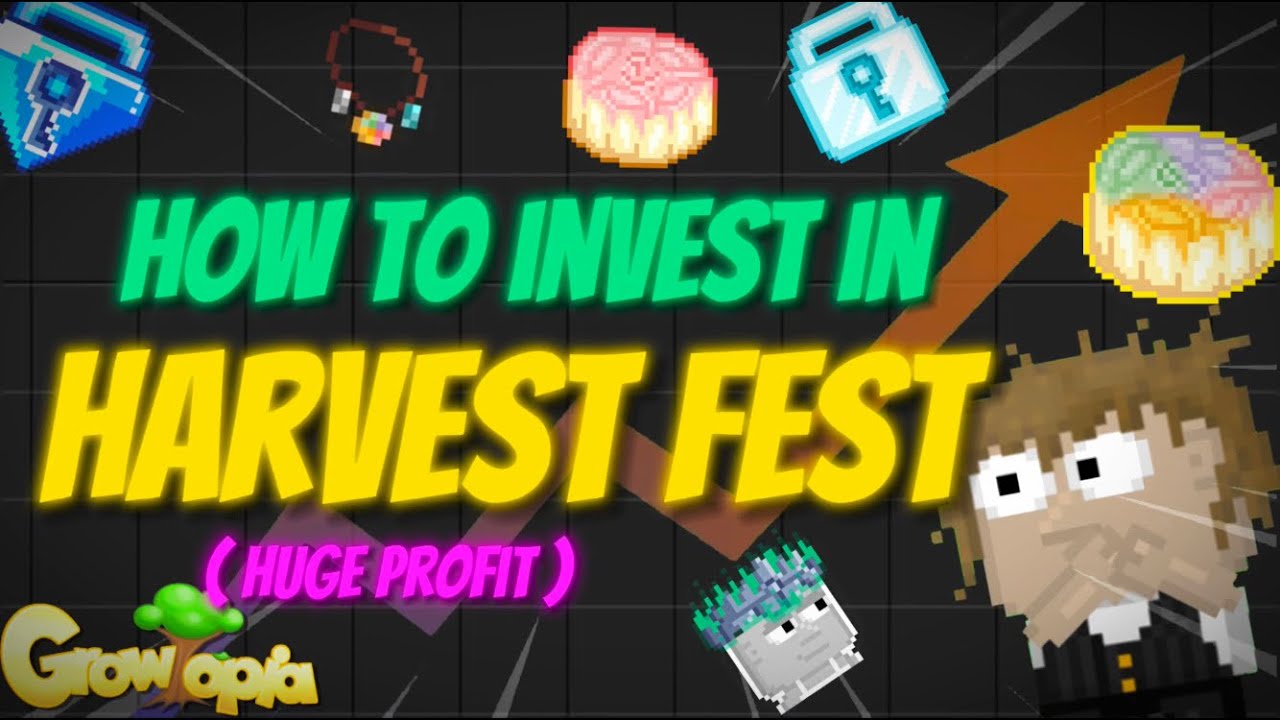 How To Invest In HARVEST FEST (huge profit) | Growtopia