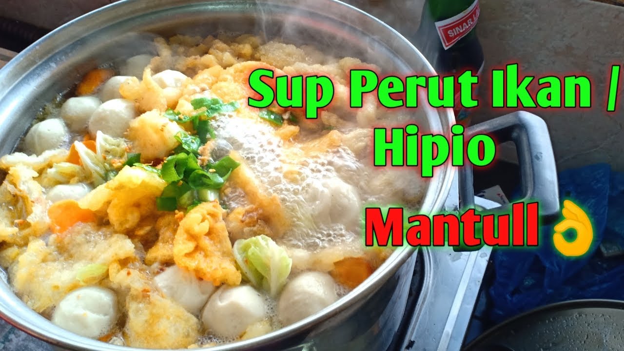 Cara Masak Sup Perut Ikan