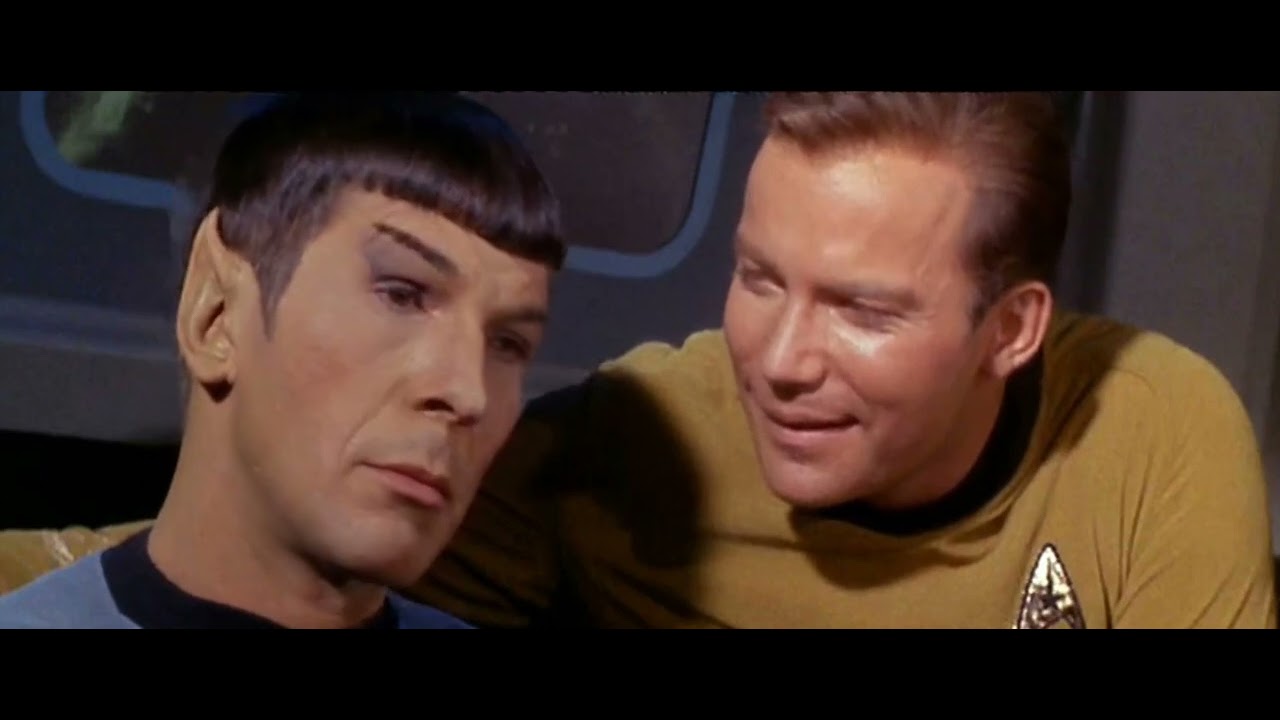 Admiral Kirk Captain Spock Logic 