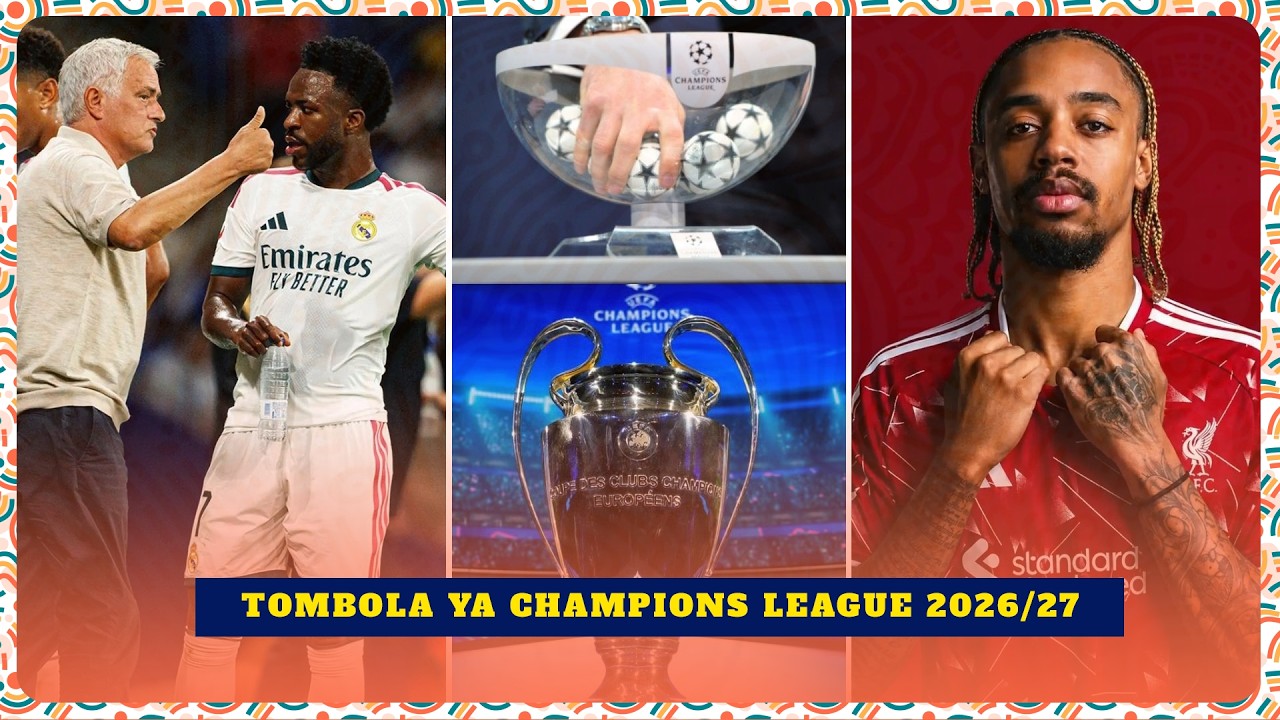#10ZONE:TOMBOLA YA CHAMPIONS LEAGUE! LIVERPOOL IZANYE BARCOLA,MOURINHO ARI KUBAKA REAL MADRID IRYANA