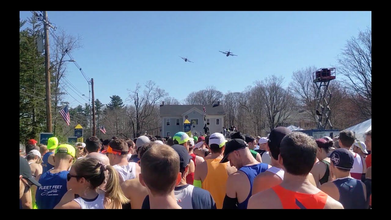 126th Boston Marathon / Start Ceremony 🦄