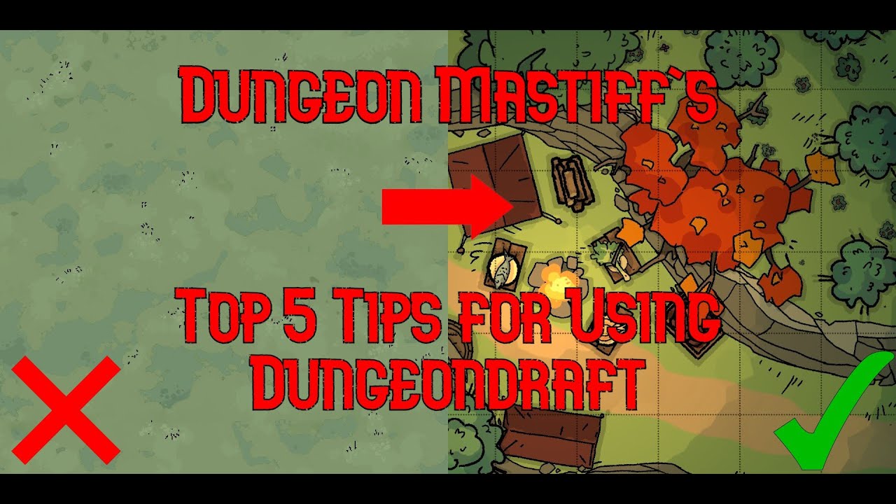 Top 5 Tips for Dungeondraft