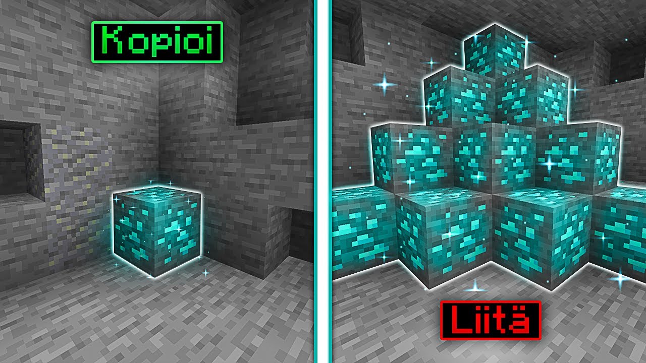 Minecraft, MUTTA Voin Kopioida PALIKOITA?!
