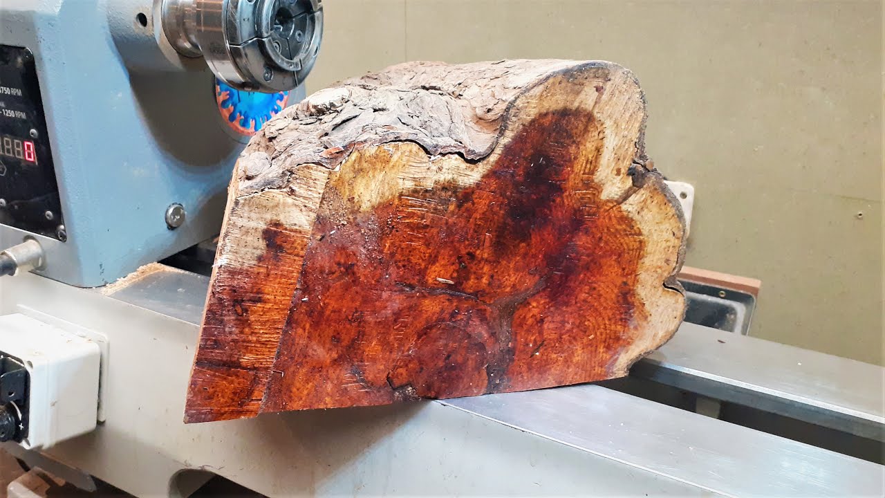 Woodturning - I Lost The Bark but Gained Some Feet !!