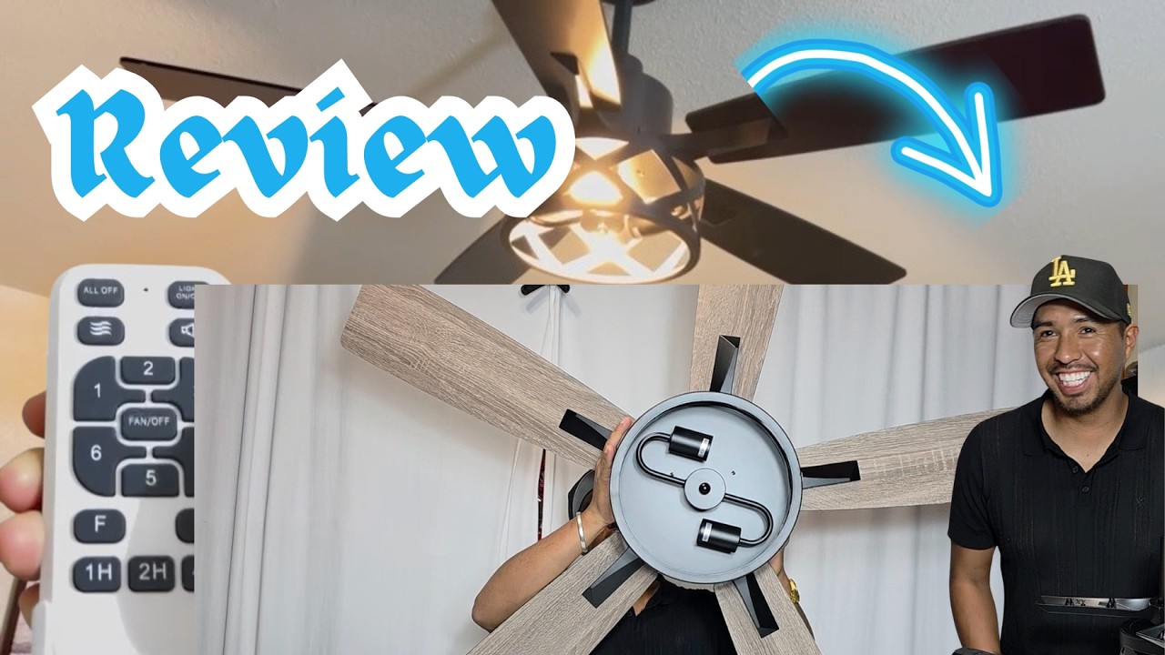 Review & Installation- Ceiling Fan