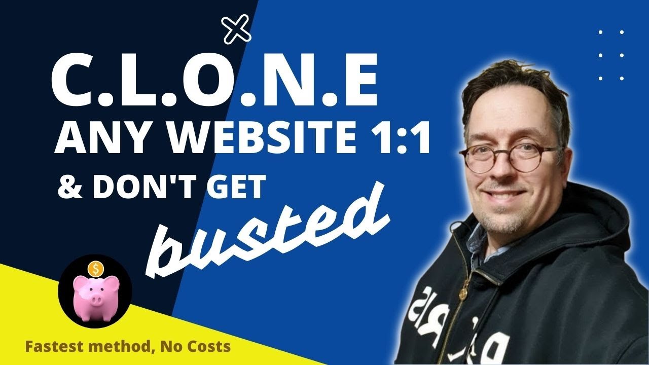 CLONE a SALES PAGE 1:1 into a Landingpage with your Affiliate-Links, Best Method, NO COSTS - SECURE!