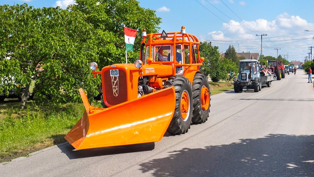 XII. Kiskőrösi DUTRA Nemzetközi Találkozó - Felvonulás | Tractor Procession 2024