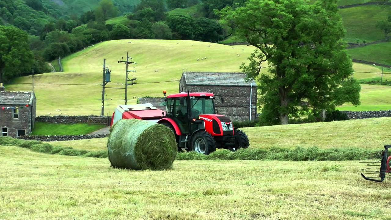 Fell Silage - Baling in Swaledale with Welger.