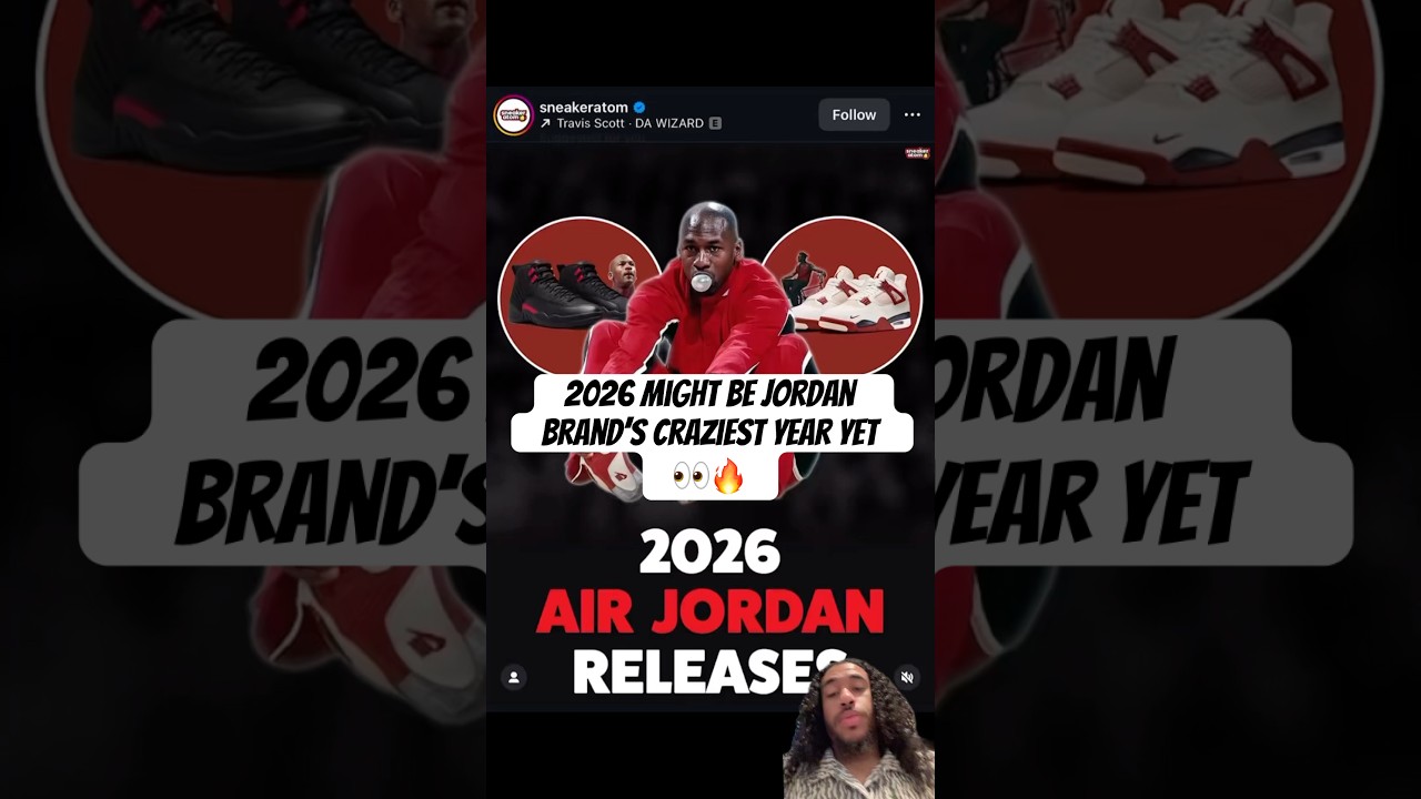2026 год &mdash; самый безумный для Jordan Brand? Полный обзор релиза 🔥 #Jordan2026 #SneakerTalk
