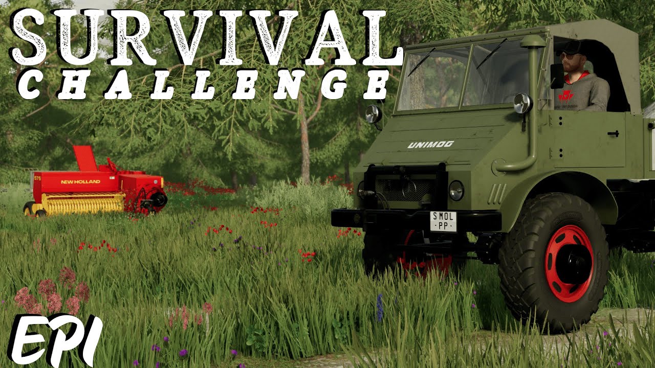 STARTING WITH $0 CAN WE SURVIVE AND THRIVE | Survival Challenge | Farming Simulator 22 - EP 1